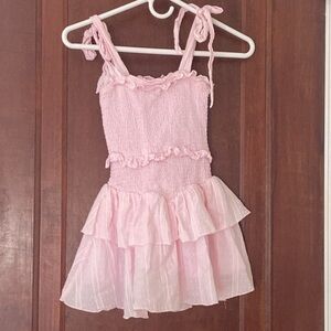 Katie J light pink dress